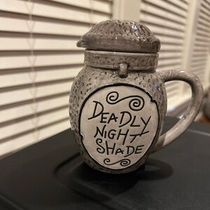 The Nightmare Before Christmas Deadly Night Shade Mug With Lid